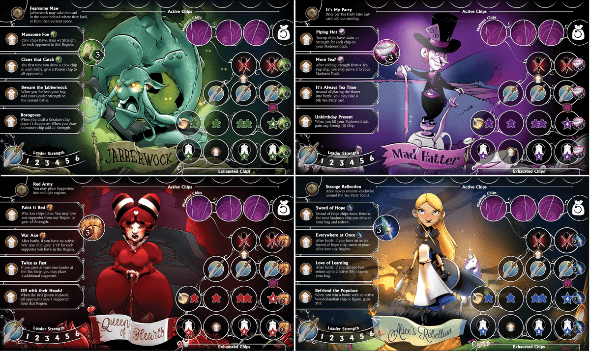 Wonderland's War Board Game Monopolis Toko Board Games